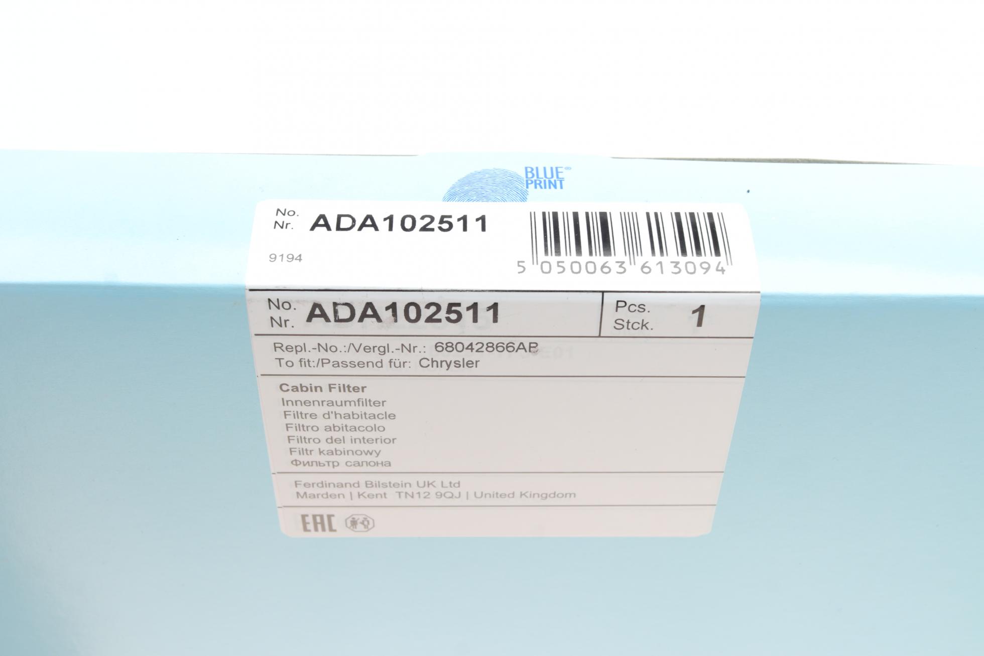 ADA102511 BLUE PRINT